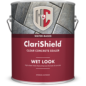 H&C ClariShield® Water-Based Wet Look Clear Sealer